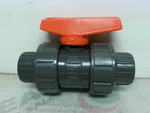  Chemtrol U45TB-E  1/2" PVC Tru-Bloc Ball Valve Image