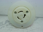  Hubbell 3326C Flanged Twist-Lock Receptacle 20A 3P 3W Image