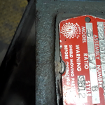  Hub City 264 Speed Reducer Worm Gearbox 15:1 Ratio Style B 0221 Image