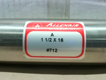  Allenair A11/2X16 #712 Stainless Steel Pneumatic Cylinder Image