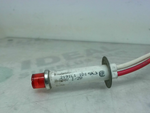  IDI 2191L1 Red Indicator Light 6V w/ Mounting Clip (8 PCS) Image