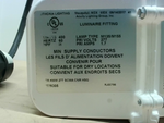  Lithonia Lighting TR 400M 277 SCWA CNR HSG Luminaire Fitting Ba Image