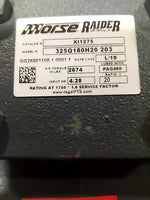  Morse Raider 325Q180H20 203 4.28Hp Tor2674 Rat:20 Torque Speed Image
