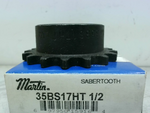  Martin 35BS17HT 1/2 Sprocket 17 Teeth 1/2" Bore Factory Sealed Image