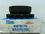  Martin 40BTB17H Sprocket 1210 Taper Bushed 17 Teeth Image
