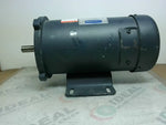  Leeson 1/2 HP DC Motor 1750 RPM SS56C Frame 90VDC ENCL TEFC Mfg Image