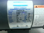  Leeson 1/2 HP DC Motor 1750 RPM SS56C Frame 90VDC ENCL TEFC Mfg Image