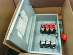  Siemens HF362 60A Heavy Duty Fusible Safety Switch 3P 60A 600V Image