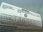  Siemens HF362 60A Heavy Duty Fusible Safety Switch 3P 60A 600V Image