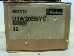  Parker D3W20BNYC32 Directional Control Valve 5000PSI 120/60-110 Image