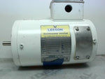  Leeson 1/4 HP DC Motor 1800rpm L42CZ Frame 90VDC ENCL TENV Mfg# Image
