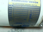  Leeson 1/4 HP DC Motor 1800rpm L42CZ Frame 90VDC ENCL TENV Mfg# Image