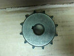  Martin 50BS12HT 1 Single Roller Chain Sprocket 1in 12t 5/8in Image