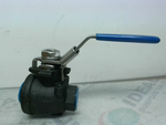  FNW  FNW221AB 1/4┬¥ Carbon Steel Ball Valve 1/4" NPT w/ Locking Image
