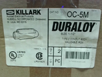  Killark Hubbell OC-5M Conduit Outlet Body Trd Sz 1 1/2" Type C Image
