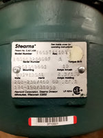  Reliance 1HP AC Brake Motor 182 Frame 1760RPM 460VAC 3PH w/Stearns Brake! Image
