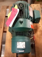  Reliance 1HP AC Brake Motor 182 Frame 1760RPM 460VAC 3PH w/Stearns Brake! Image