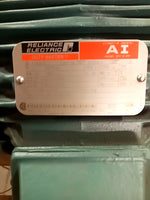  Reliance 1HP AC Brake Motor 182 Frame 1760RPM 460VAC 3PH w/Stearns Brake! Image