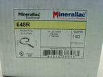  Minerallac 648R 2" 1/4-20 Thread Hang Loop Bridle Ring (100 PCS) Image