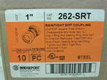  Bridgeport 262-SRT Raintight EMT 1" Coupling (10 PCS) Image