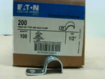  Eaton Crouse Hinds 200 1/2ΓÇ¥ Snap-On Type One Hole Clamp (100 PCS) Image