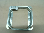  Thomas & Betts 52 C 18 4" Square Device Ring For Two Devices Ra Image