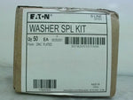  Eaton B-Line Series Washer SPL Kit (50 PCS) Zinc Plated Factory Sealed Image