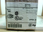  Appleton ST-75 3/4" Liquidtight Flexible Conduit Connector (50 PCS) Image