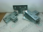  B-Line B133ZN 4 Hole Tee Connector  Plate (13 PCS) Zinc Plated Image