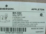  Appleton BH-502 2" Beam Clamp (5 PCS) 1" Jaw Opening Image