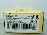  Bussmann Fusetron FRN-R-20 20A  Fuse (8 PCS) Time Delay Dual El Image