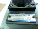  YUKEN FCG-03-125-N-3090 Flow Control & Check Valve Image