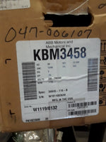  Baldor KBM3458 1/3HP AC Motor 1725RPM 56C Frame 230/460 VAC 3PH Factory Sealed Image