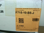  Boston Gear F715-10-B5-J Right Angle Worm Gear Reducer 10:1 Rat Factory Sealed Image