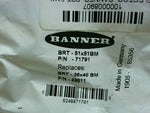 Banner BRT-51X51BM Sensor Reflector 71791 (2 PCS) 2"x2" Factory Sealed Image