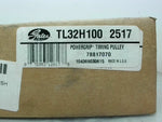  Gates TL32H100 2517 Timing Pulley 1/2" Pitch 5-1/4" OD 3-3/8" I Factory Sealed Image