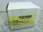  Boston Gear YF14 5/8 Steel Spur Gear 5/8" Bore 14 Teeth 1.6" OD Factory Sealed Image