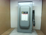  Square D H362RB 60A 600V 3W3P Fusible Outdoor Rated Disconnect Image