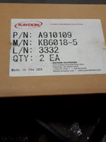  Kaydon KB6018-5 Hydraulic Filter Element  (2 PCS) A910109 2.87" Factory Sealed Image