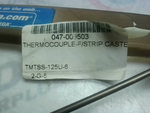  Omega TMTSS-125U-6 Thermocouple Probe Sensor 6" Image