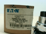  Eaton Cutler Hammer 10250T111 Long Extended Black Push Button O Image