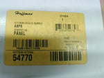 Hoffman A8P6 6.75" x 8.88" Sub-Panel Back Plate White 54770