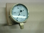  Noshok 25-300-400-psi-BT3 1/4NPT Bottom Conn 2.5 Brass Case Gau Image