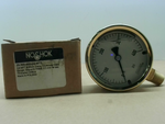  Noshok 25-300-400-psi-BT3 1/4NPT Bottom Conn 2.5 Brass Case Gau Image
