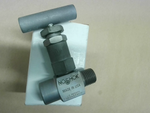  Noshok 152-MFC-P1 1/4 M-F NPT Soft Tip Mini Valve Steel Teflon Image