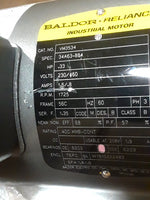  Baldor VM3534 0.33HP AC Motor 1725RPM 56C Frame 230/460VAC 3PH  Factory Sealed Image