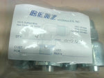  Parker 10143-8-12 Hydraulic Hose Fitting (4 PCS) 1/2" Hose ID 3/4-14 Thread Image