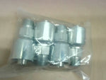  Parker 10143-8-12 Hydraulic Hose Fitting (4 PCS) 1/2" Hose ID 3/4-14 Thread Image