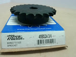  Martin 40BS24 3/4 Sprocket .750 Bore W/ Keyway Heat Seal 4A- Pr Image