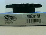  Martin 40BS30 1 1/4 Bored To Size Sprocket 30 Teeth Image